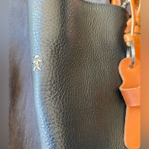 Henry Beguelin Gerla L Handle Bag Nero - Picture 7 of 16